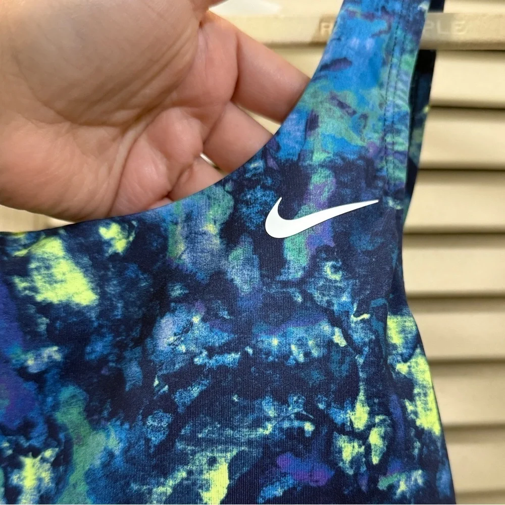 Nike Midnight Sky One Piece Swimsuit Athletic Sporty